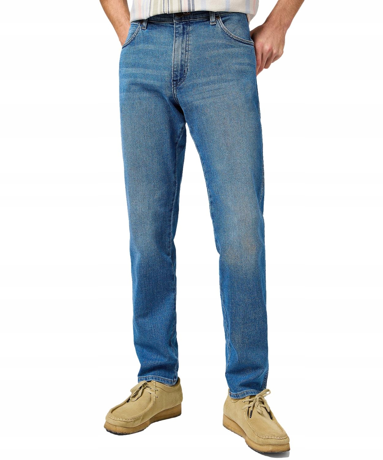 Džíny Wrangler River 112364424 Bedazzled Blue W 30 L 32