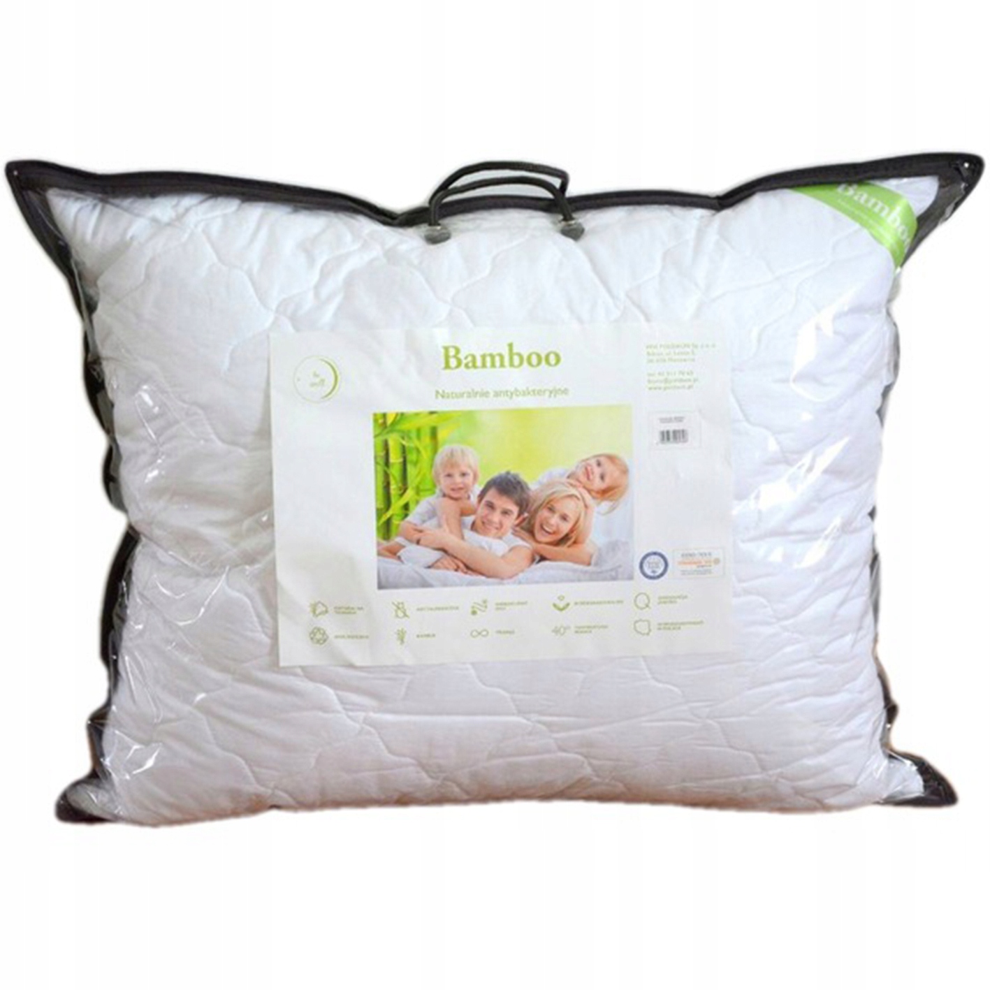 

Poduszka bambusowa 70x80 antyalergiczna Poldaun