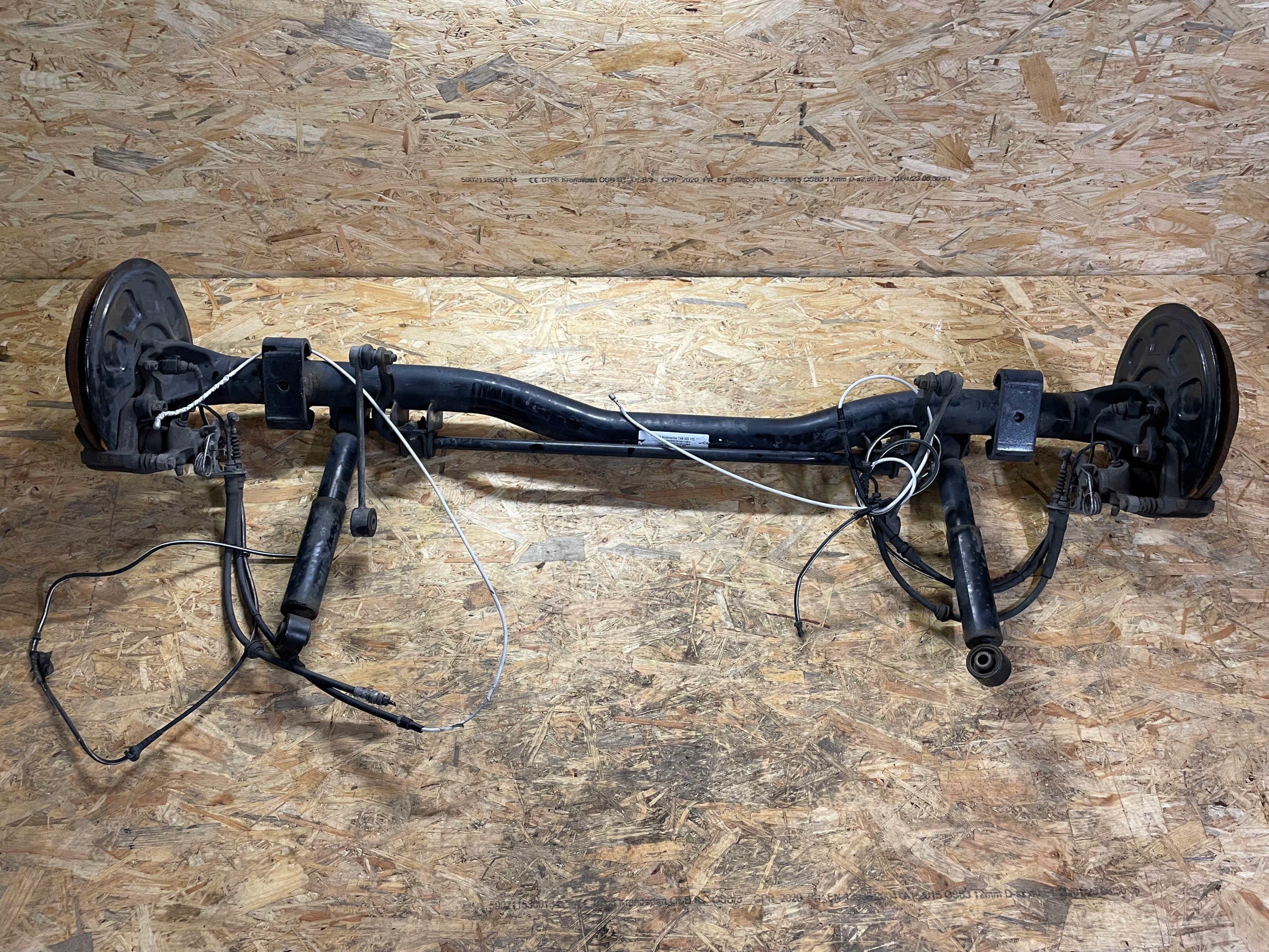 ZAWIESZENIE BELKA OŚ TYŁ VW CADDY IV 2K5500051BQ