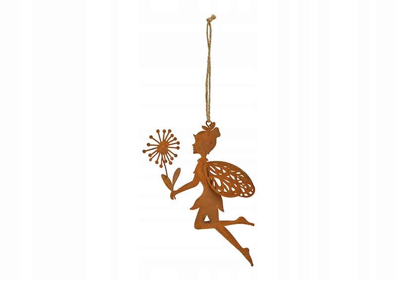

Figura Figurka Metalowa Wisząca Rustykalna Rdza