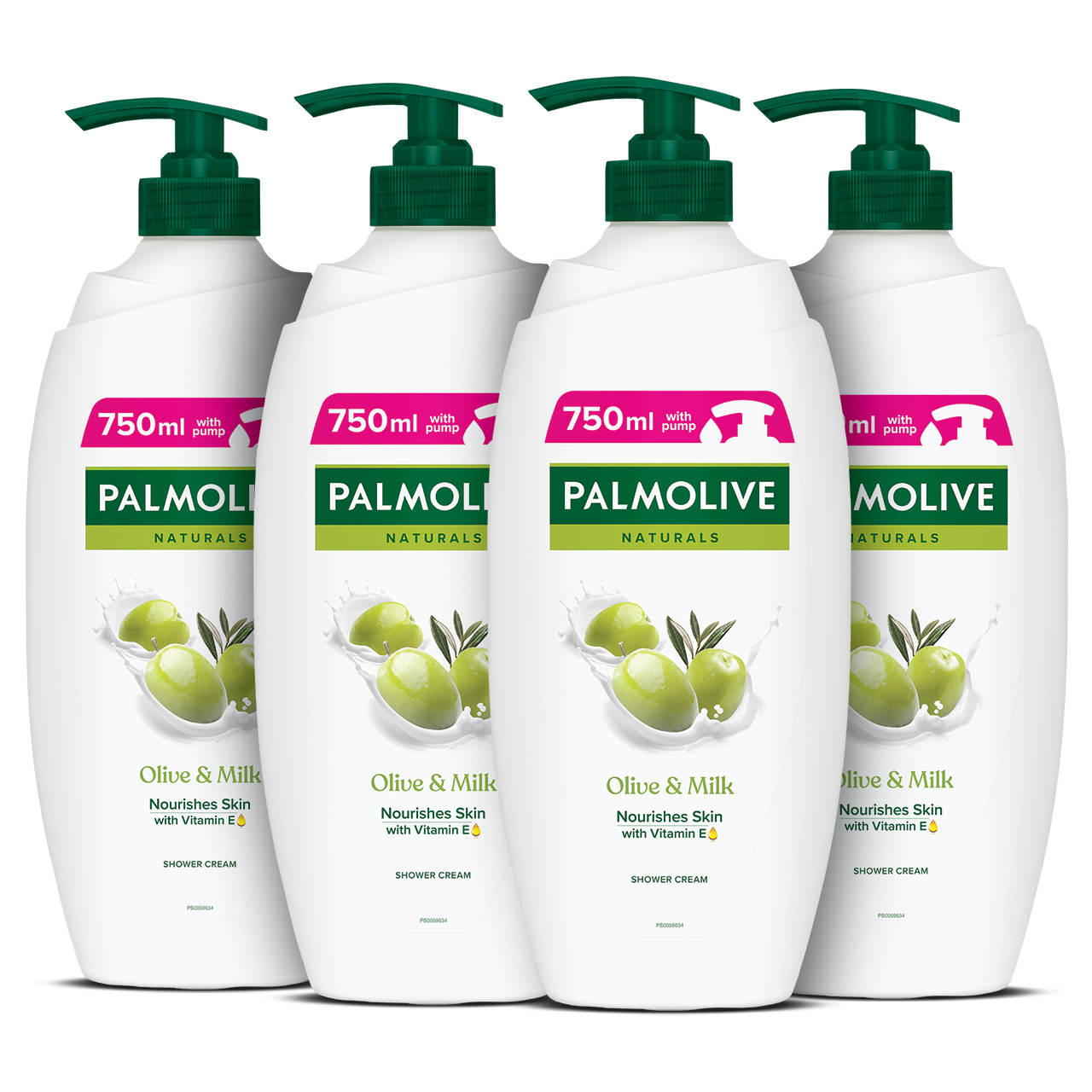 Palmolive żel pod prysznic Olive&milk 4x750 ml