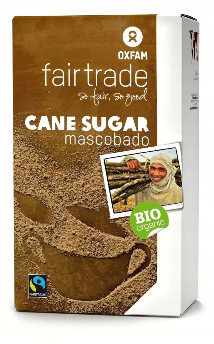 Cukr Mascobado Filipiny Fair Trade Bio 1 kg Oxfam