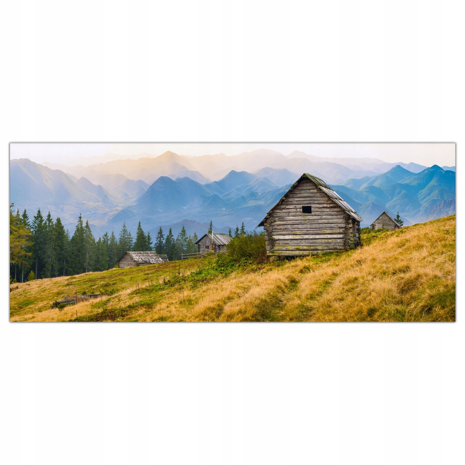 

Obraz Szklany Foto-obraz Góry Wschód Słońca 125x50