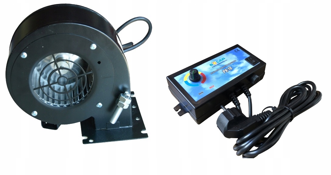 

Zestaw Sterownik Obrotów PK-18+DMUCHAWA Stal