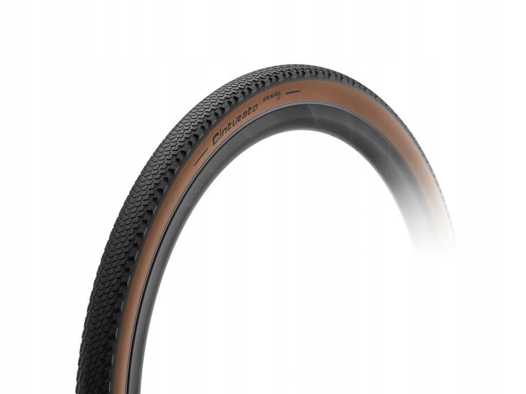 Opona Pirelli Cinturato Gravel Hard Tlr Classic 700, 45C, Czarno-brązowa