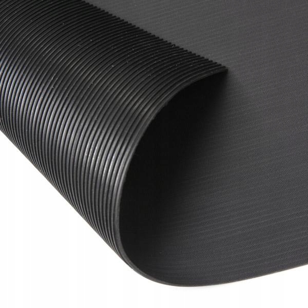 PŁYTA GUMA RYFLOWANA WĄSKI RYFEL 3mm STOMIL 25cm