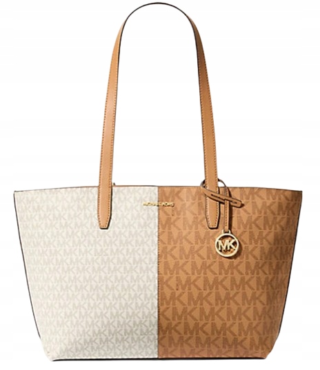 Michael Kors Shopper Dvoubarevná Kabelka S Přívěskem 45x25,5x13 Y8D