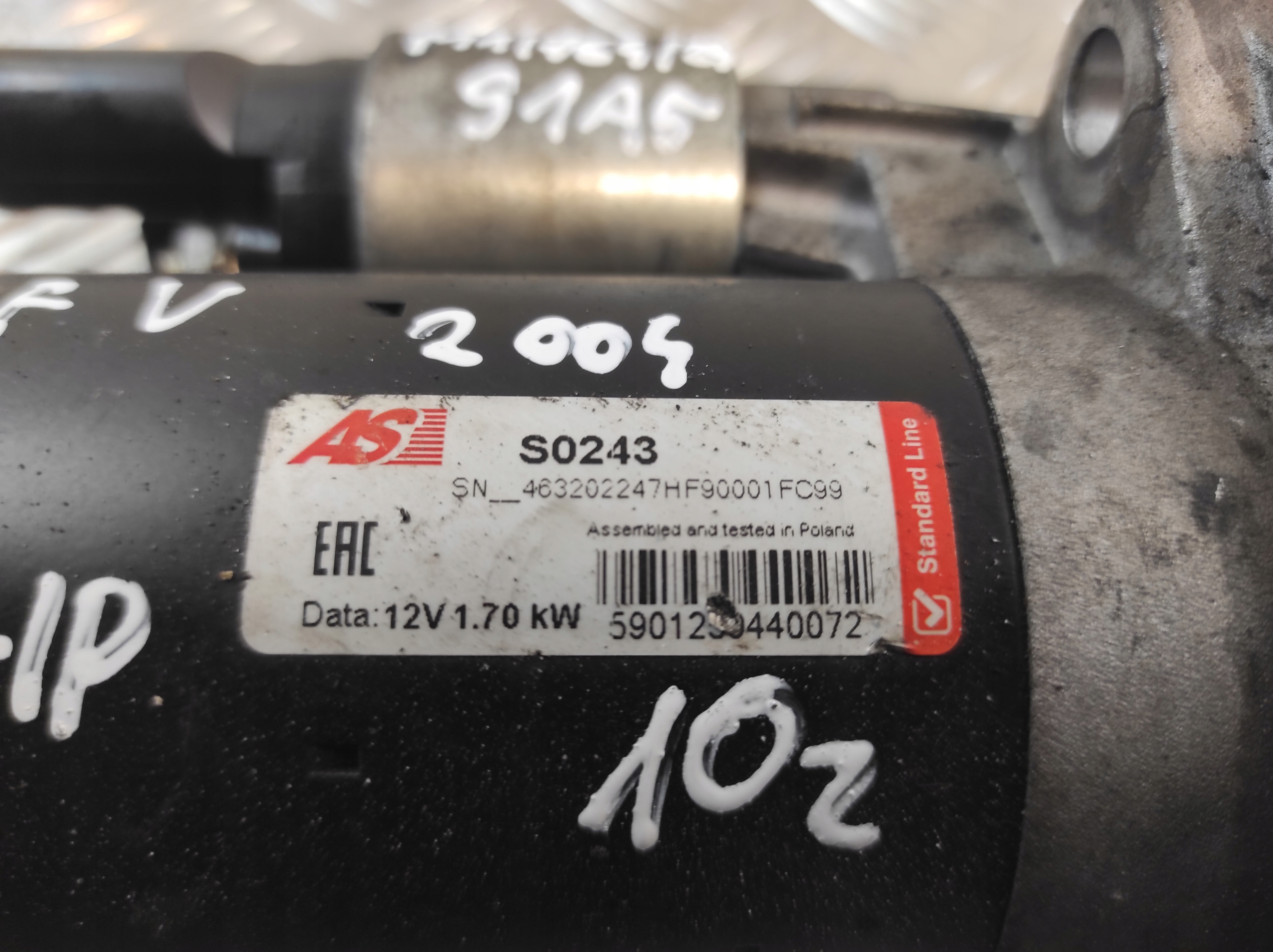 Startér Vw Golf/ibiza/octavia 1,9-3,2 Autostarter S0243 S0243