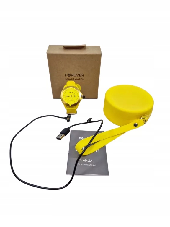 Smartwatch Forever Yellow CW-300