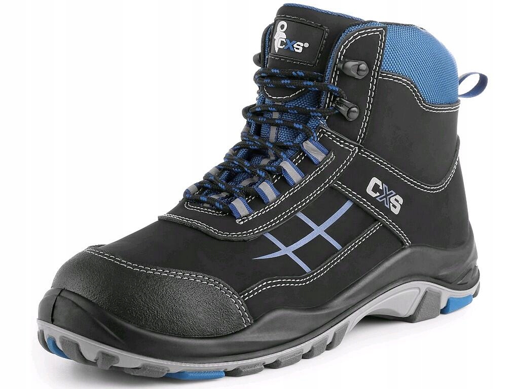 Kotníková Bota Cxs Dog Boxer O2 Modro-černý, velikost 38