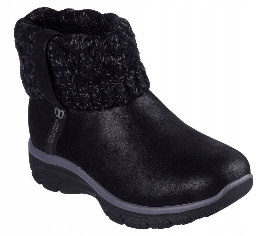 Skechers 168033 Blk černé kotníkové boty vel.37 sněhové boty Slip-ins Kochland Sleva