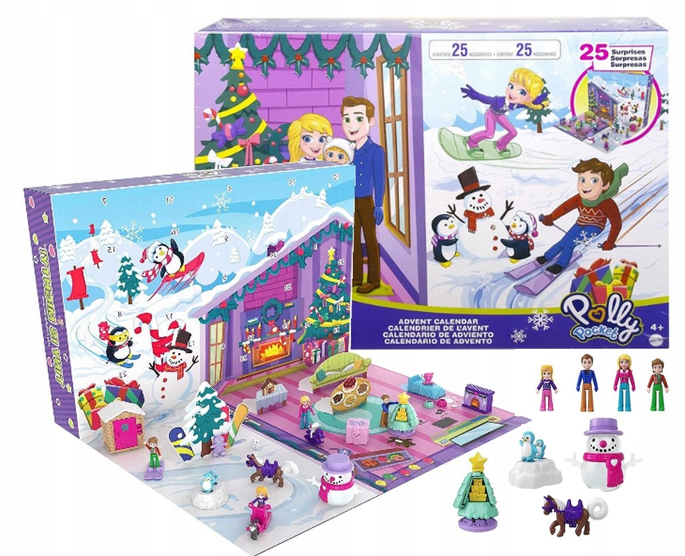 

Lalka Polly Pocket Kalendarz Adwentowy akcesoria