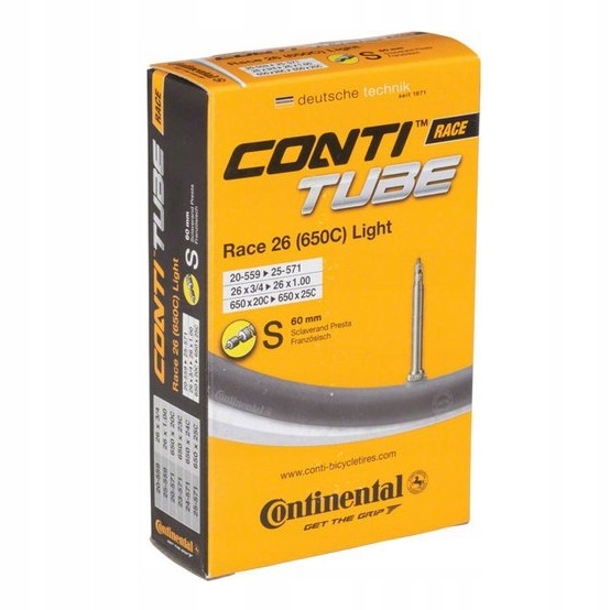 Dętka Continental Race 26/27.5 18/25-559-571 Gv 42MM S142