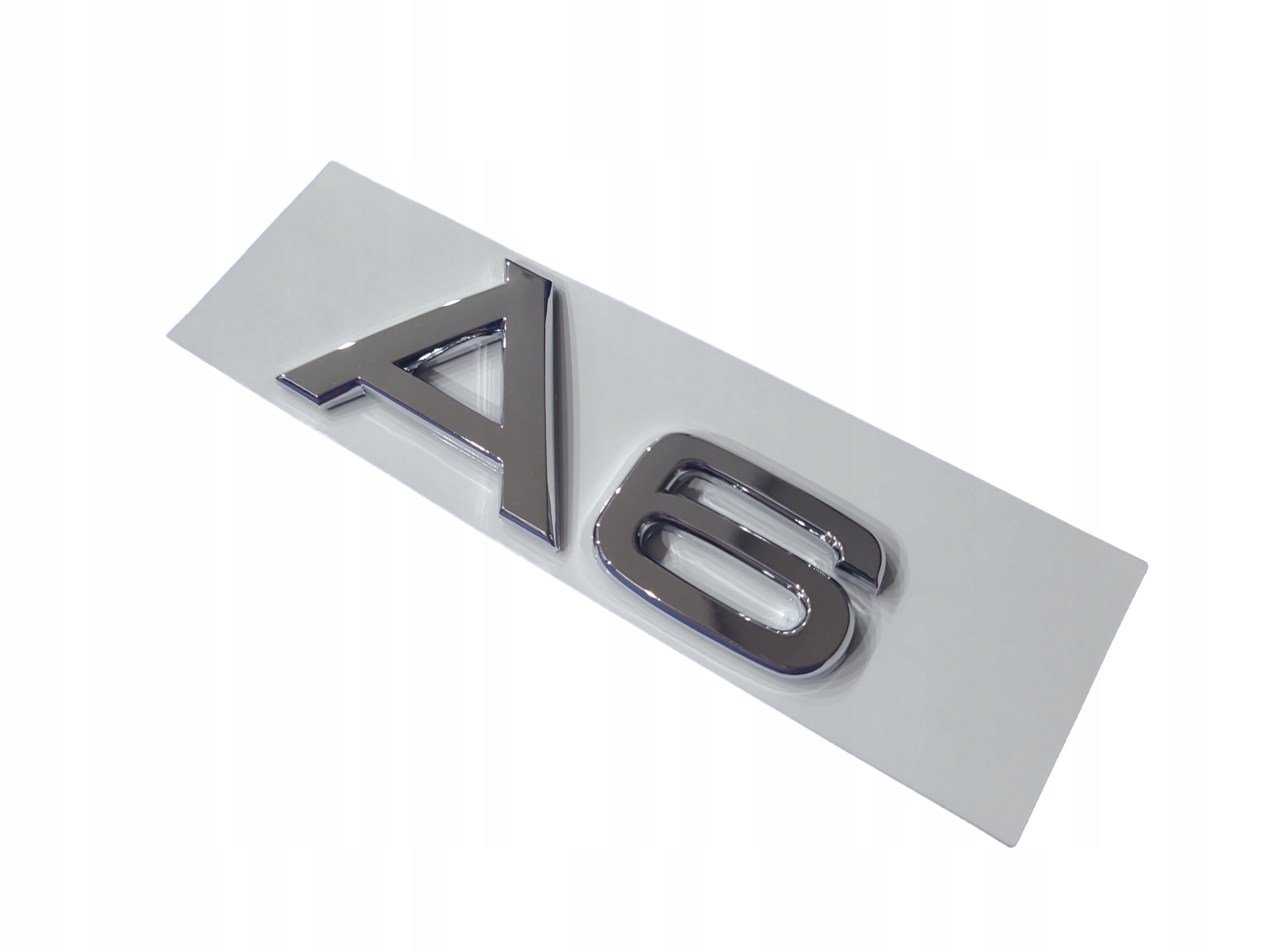 

Emblemat A6 do Audi Silver Glossy