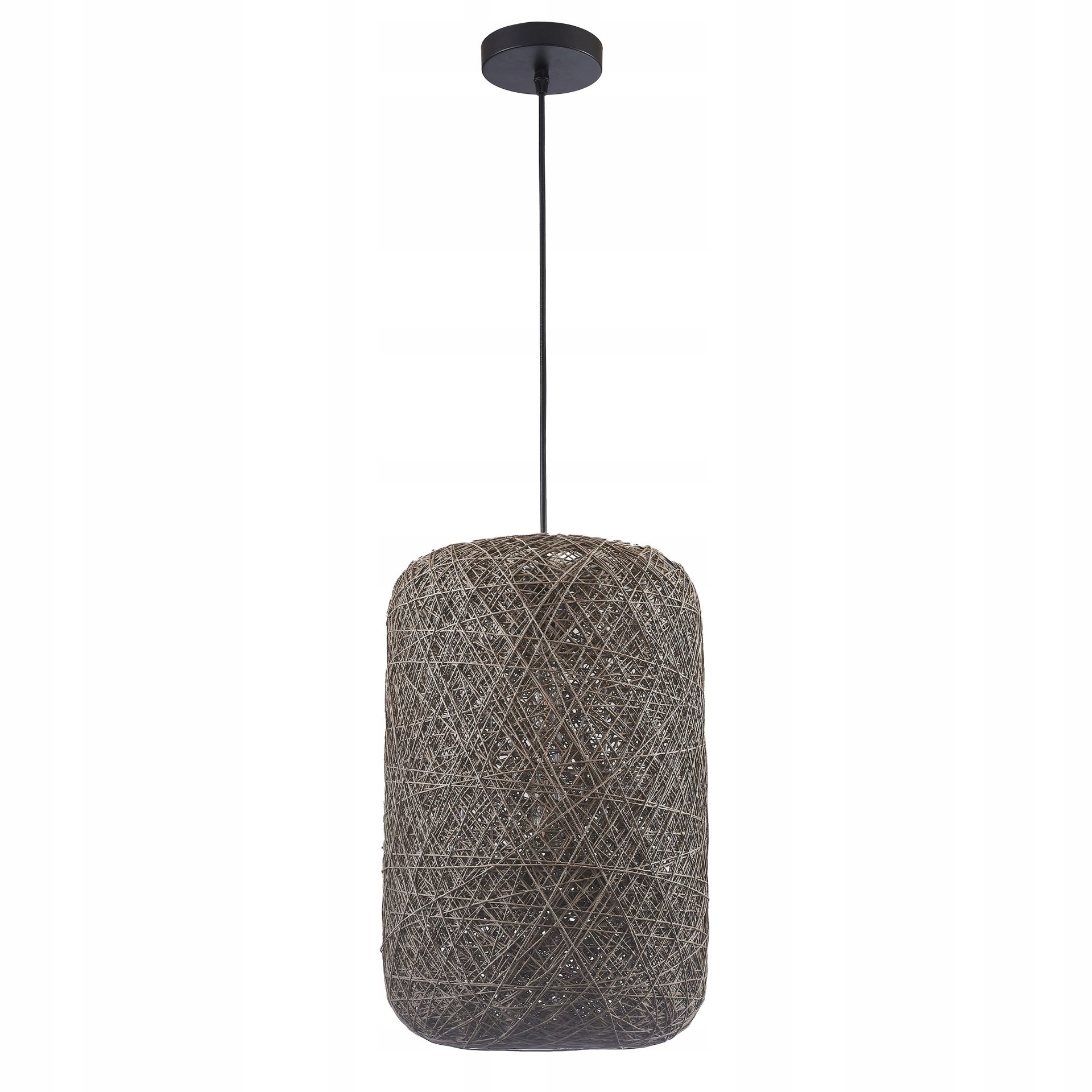 Sanico Goldlux závěsná lampa Ellen 1xE27 šedá IP20 332233