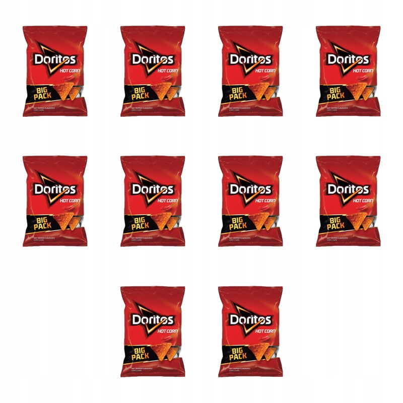 Doritos Hot Corn 180 g X10