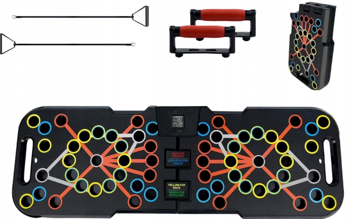 Velká Deska Madla Na Kliky Multifunkční Tréninková Cvičení Push Up 41V1