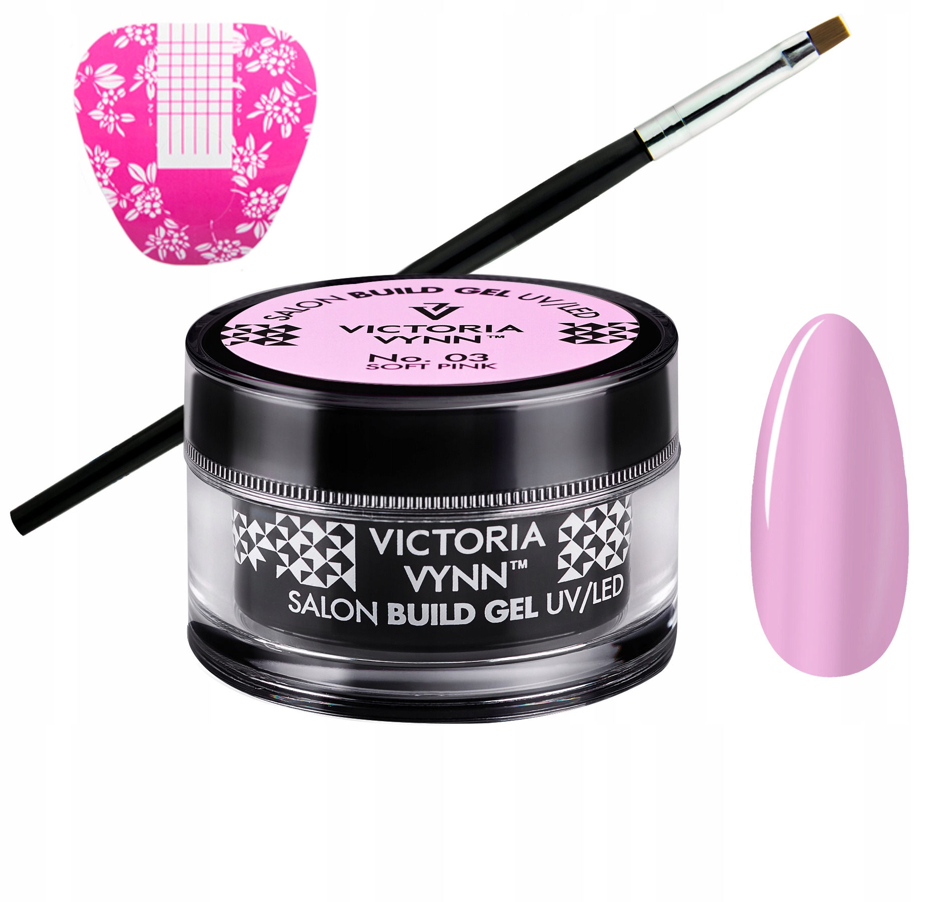 Victoria Vynn-Build Gel 15ml 03 Soft Pink + бесплатно