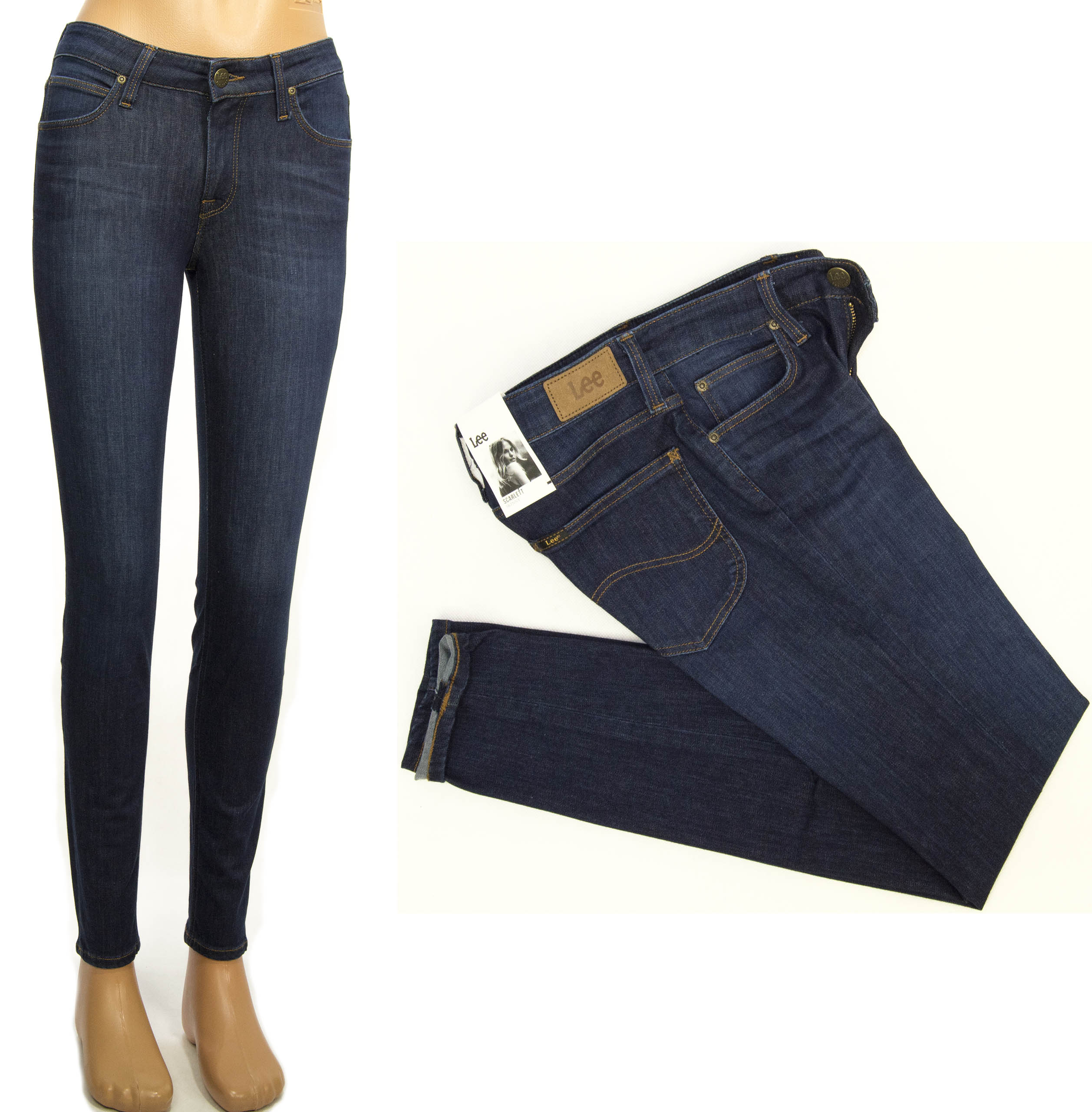 

Lee Scarlett Foster Dark spodnie jeansy W29 L33