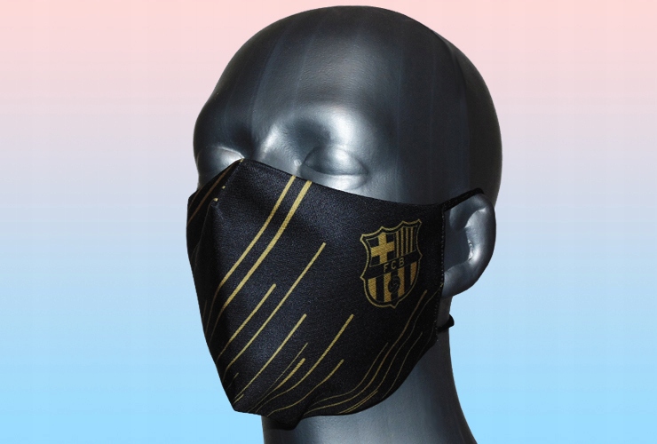 MASECZKA MASKA FC BARCELONA DLA DOROSŁYCH 50 PRAŃ Marka inny