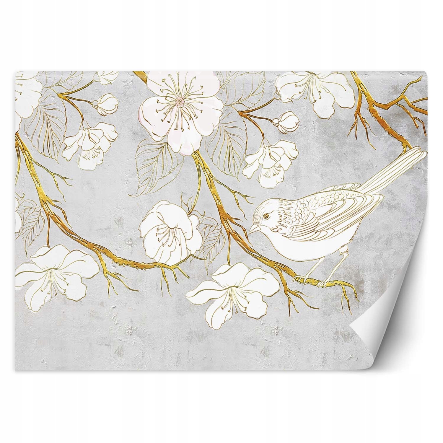 Fototapeta Pták květiny příroda 350x245