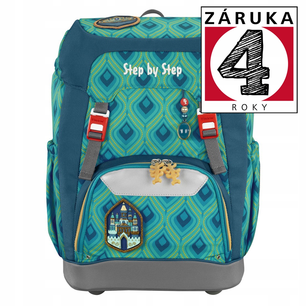 Plecak szkolny Step by Step GRADE Magic Castle, certyfikat AGR