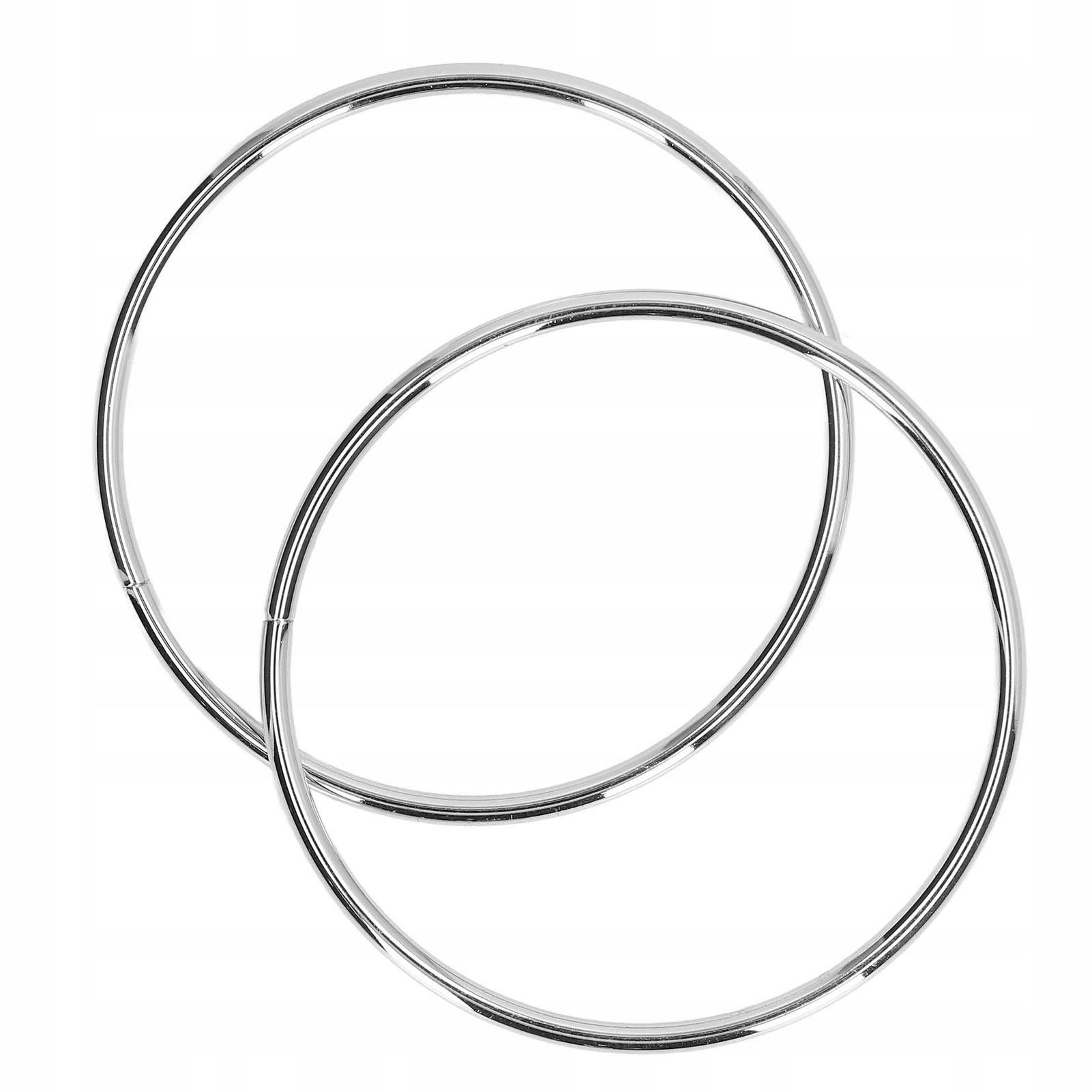 RĄCZKI UCHWYTY USZY DO TOREBKI METALOWE SREBRNY