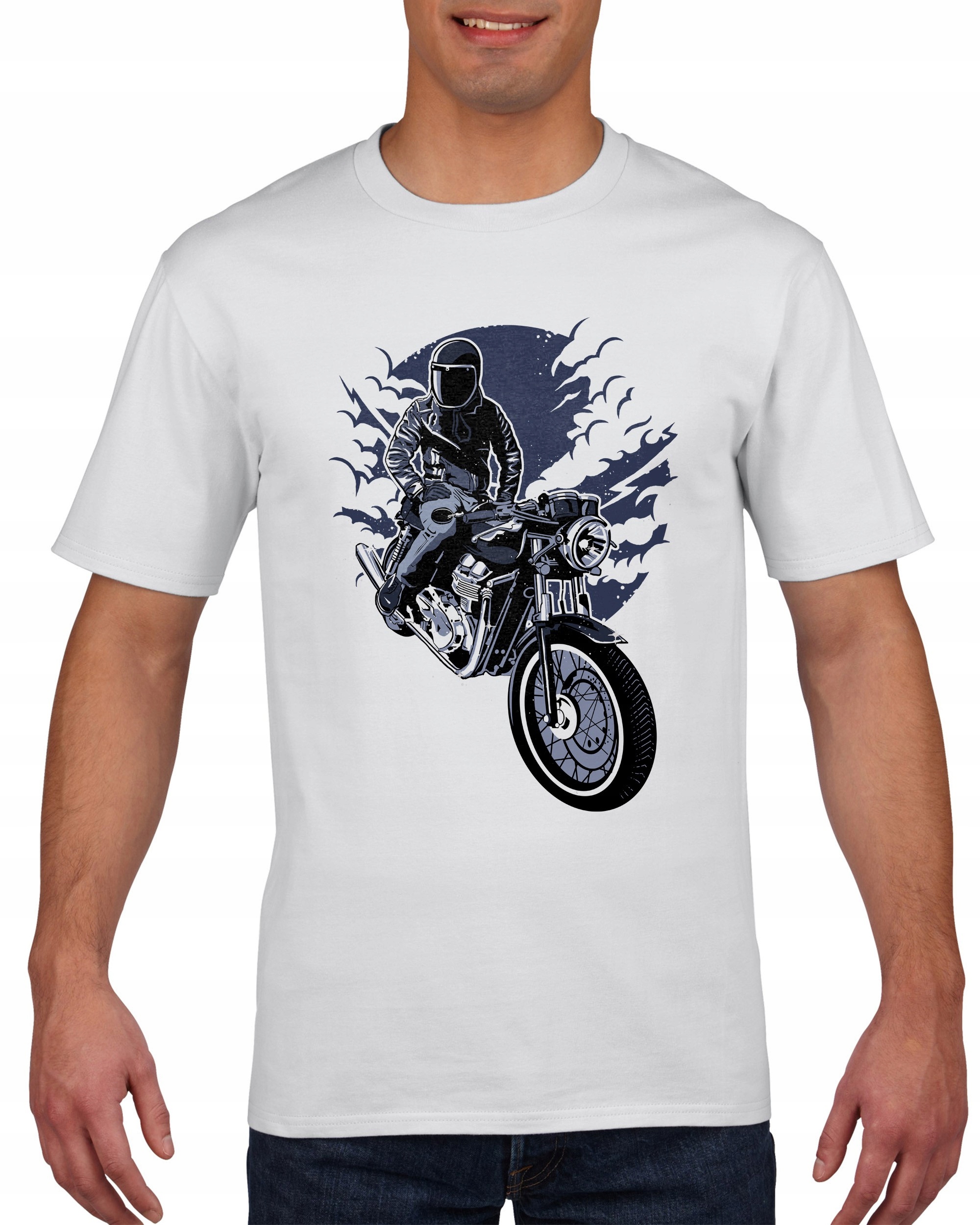 

Koszulka męska Motor Motocyklista L