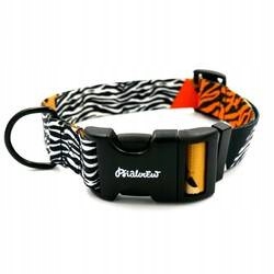 Levně Obojek pro psa Crazy Leopard 3cm XXL 38-52cm