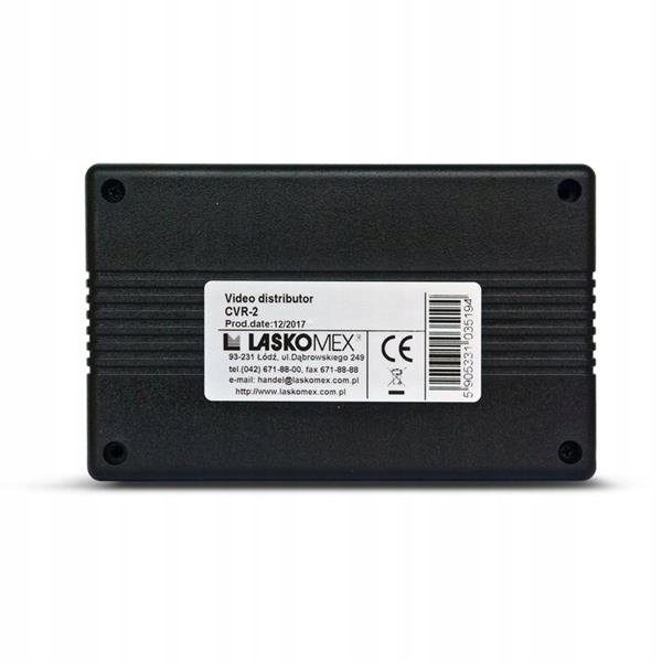 Laskomex CV-R2 CVR-2 Modul rozdeľovača videa pre monitory (podporuje