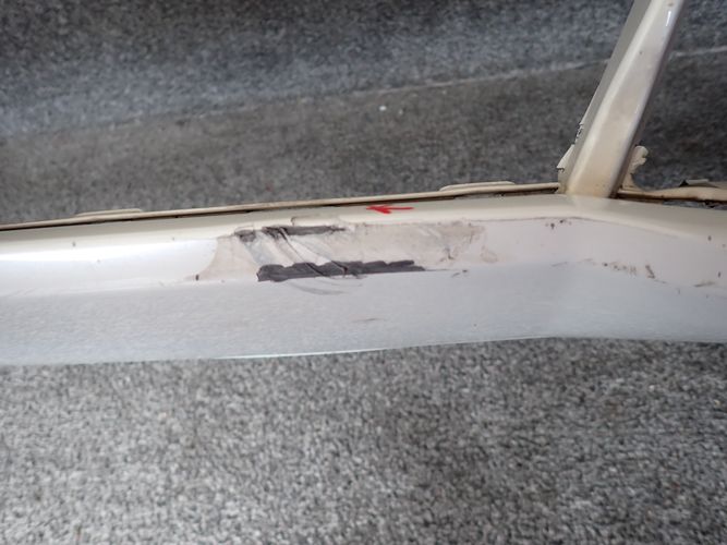 BMW F10 F11 5 LIFT 13- front bumper front