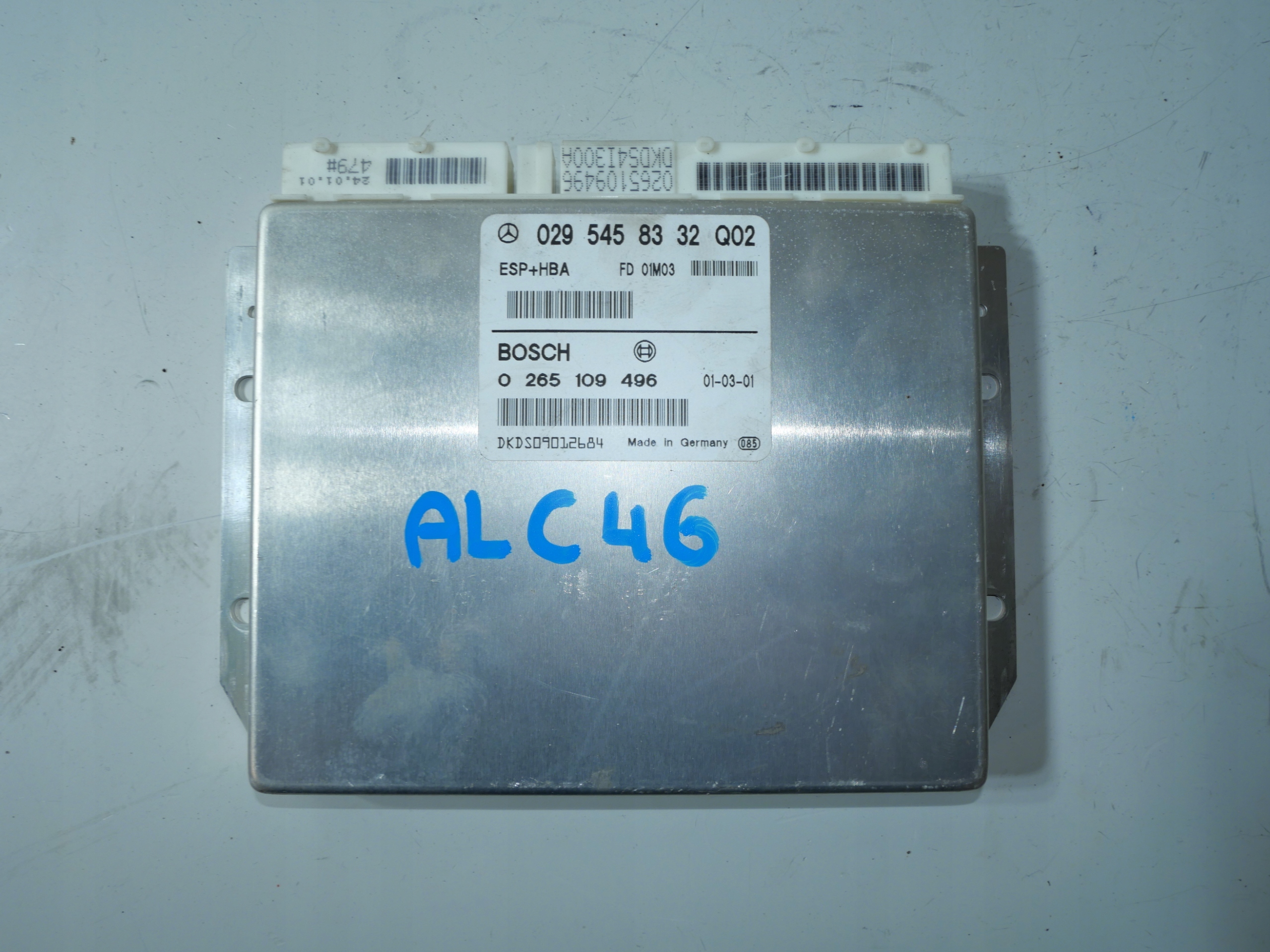 module control unit ESP MERCEDES 0295458332