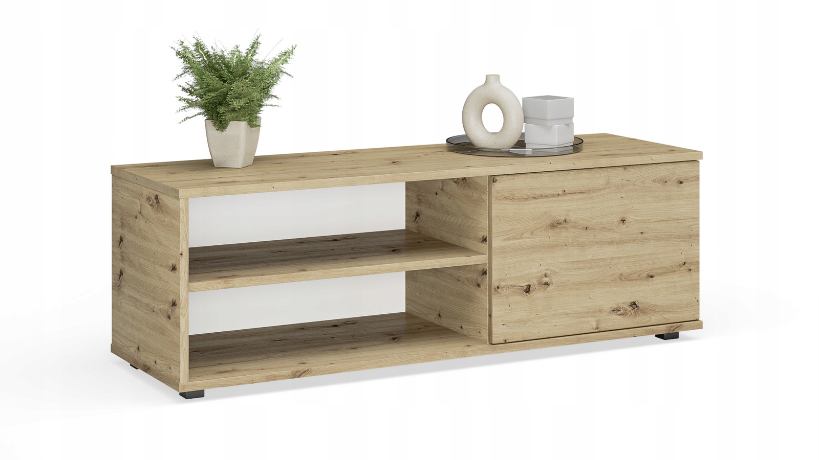 Rtv skrinka Viva 110 cm farba Dub artisan stolík pod televízor