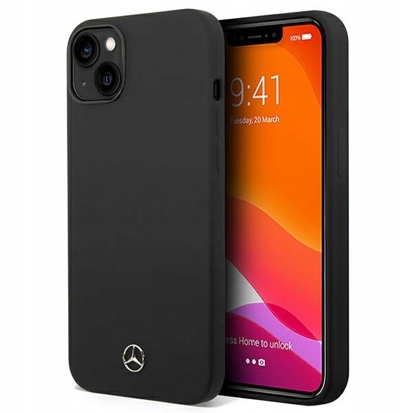 Mercedes MEHCP14MSILBK iPhone 14 Plus 15 Plus 6,7" černý/černý hardcase