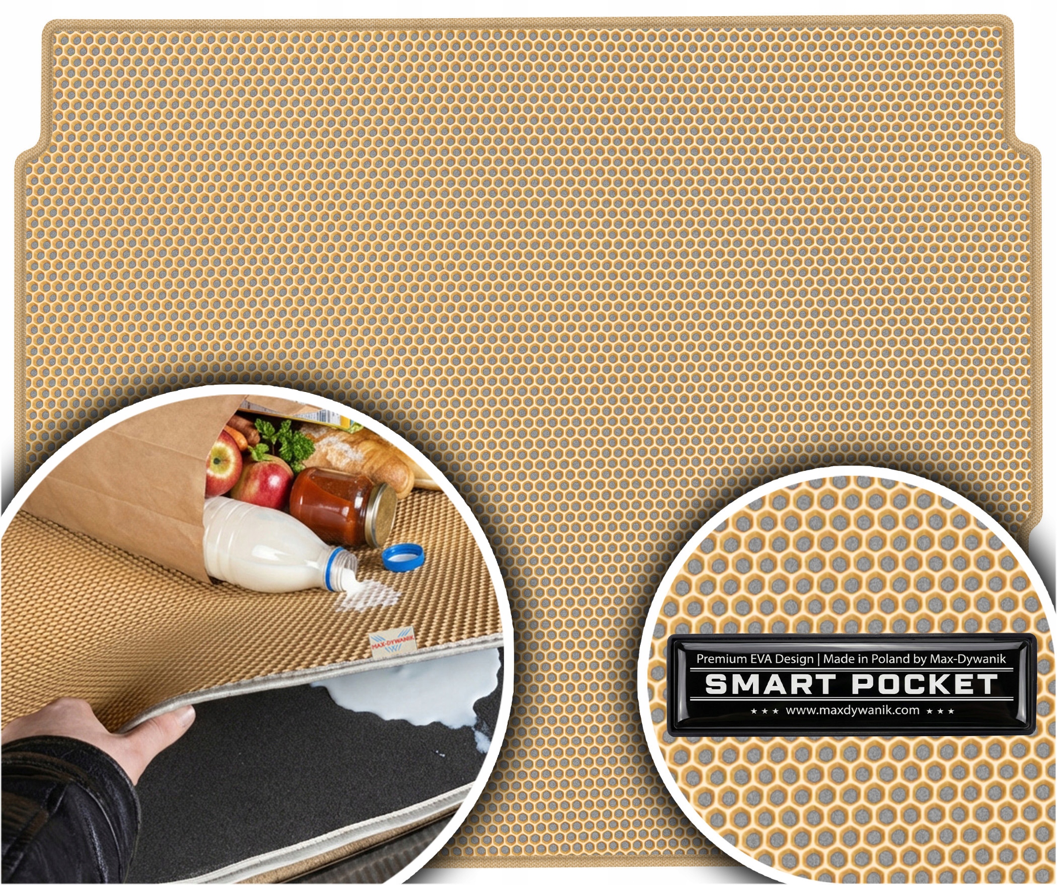 Citroen C5 Aircross Suv 2017 Vložka do batožinového priestoru Eva Smart Pocket Bežová