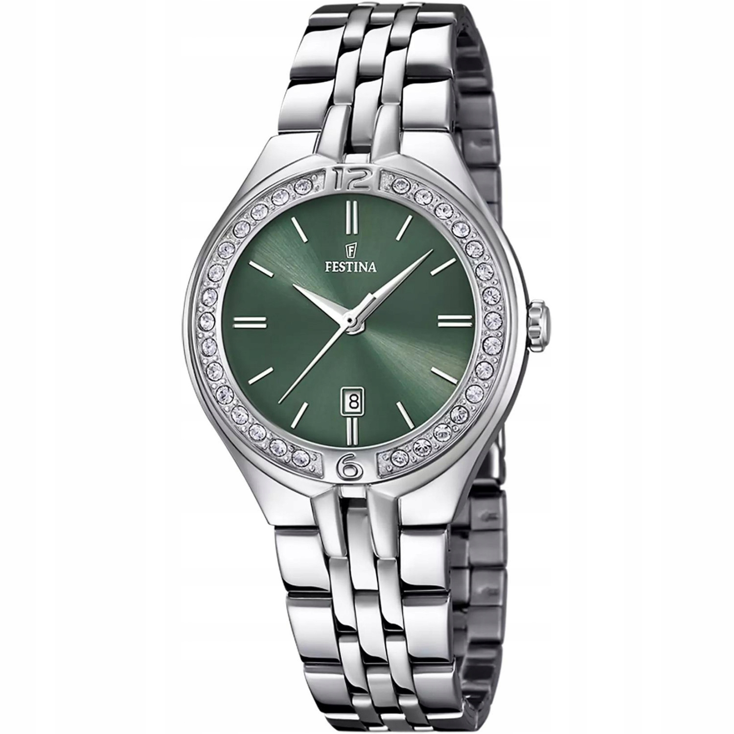 Dámské hodinky Festina F16867-7 stříbrné
