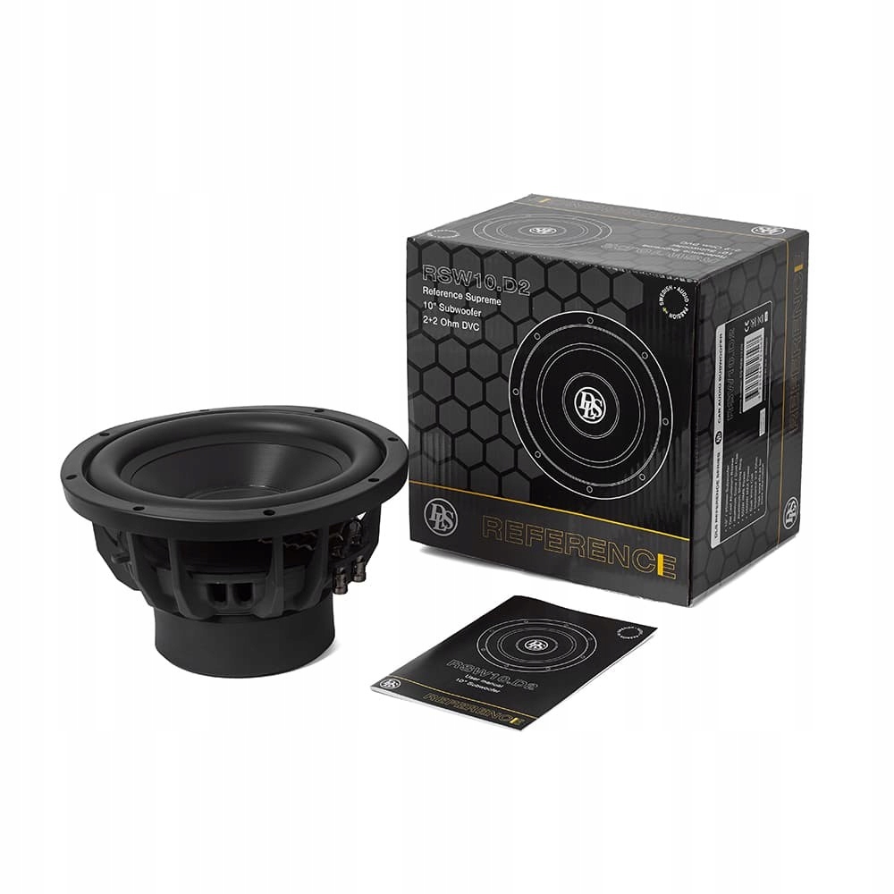 GŁOŚNIKI SAMOCHODOWE DLS RCW10.D2 AUDIO 500W 250MM JEDNODROŻNE KOMPLET