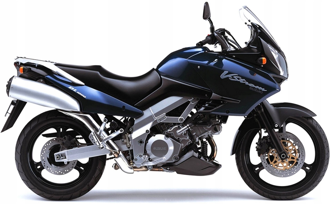 Samolepky Juula Pro Suzuki DL 1000 V-strom 2002-2003 Tmavě Modré Č.2