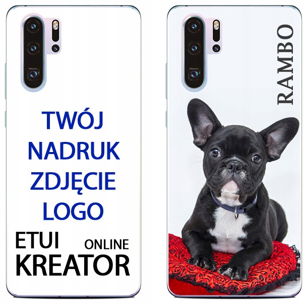 

Etui SIlikon Kreator Nadruk do Huawei P30 Pro