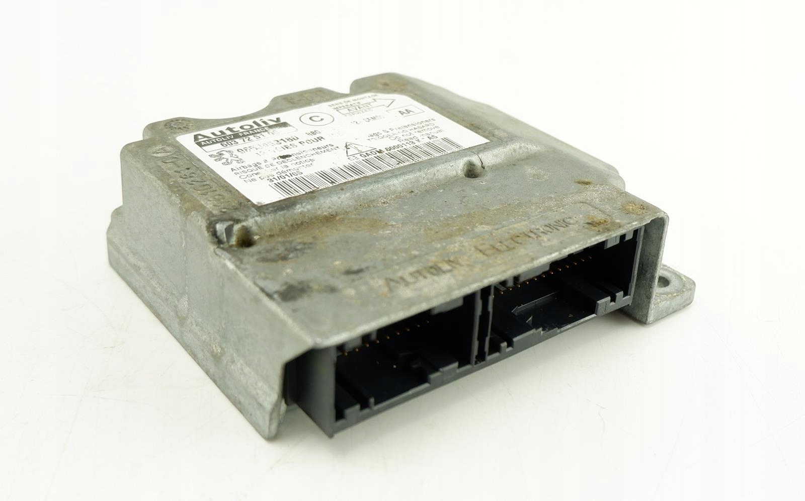 МОДУЛЬ ДАТЧИКА ПОДУШКИ БЕЗОПАСНОСТИ PEUGEOT 307 CC 9653493180