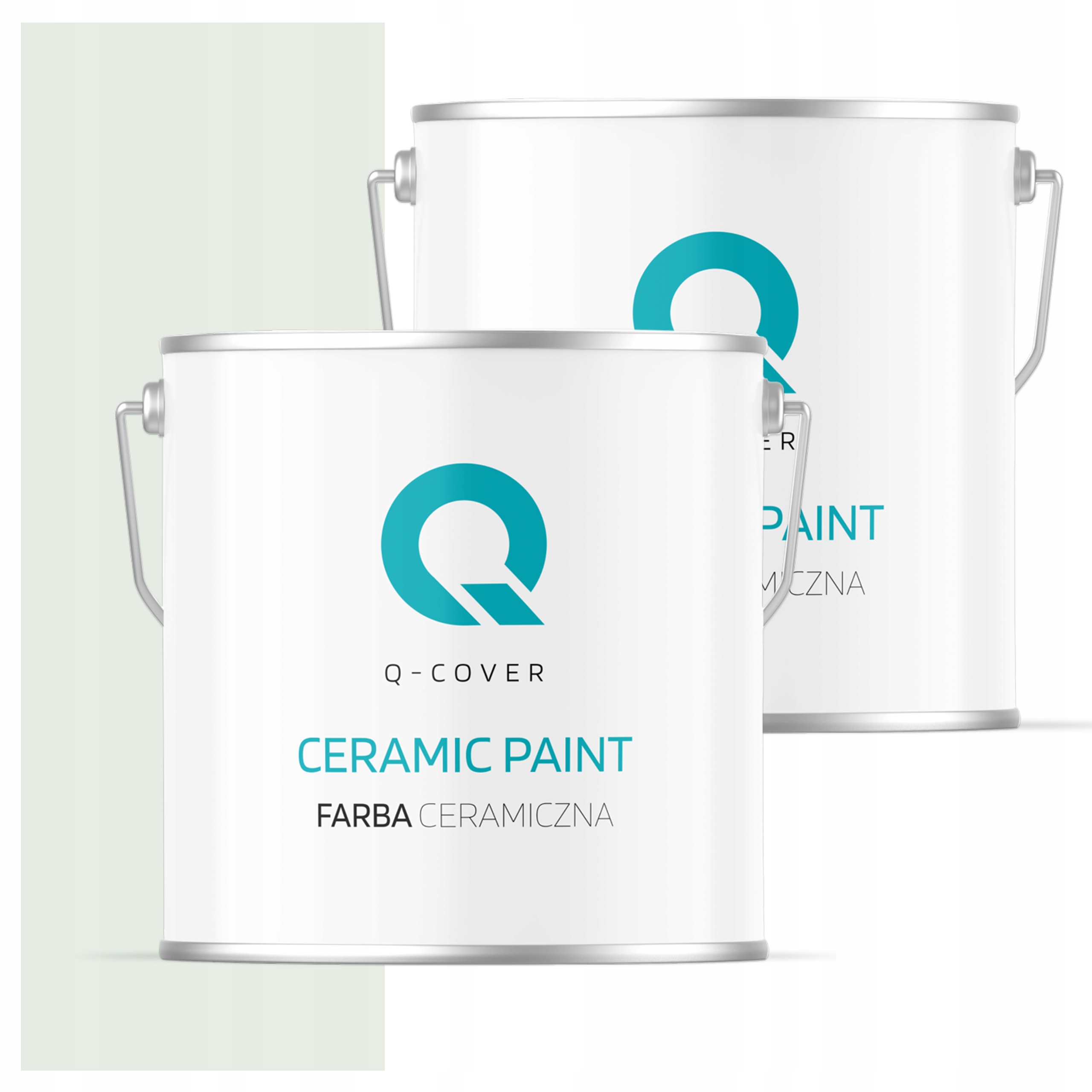 Keramická umývateľná farba na interiér 5L Hlboká matná biela zelená H1881