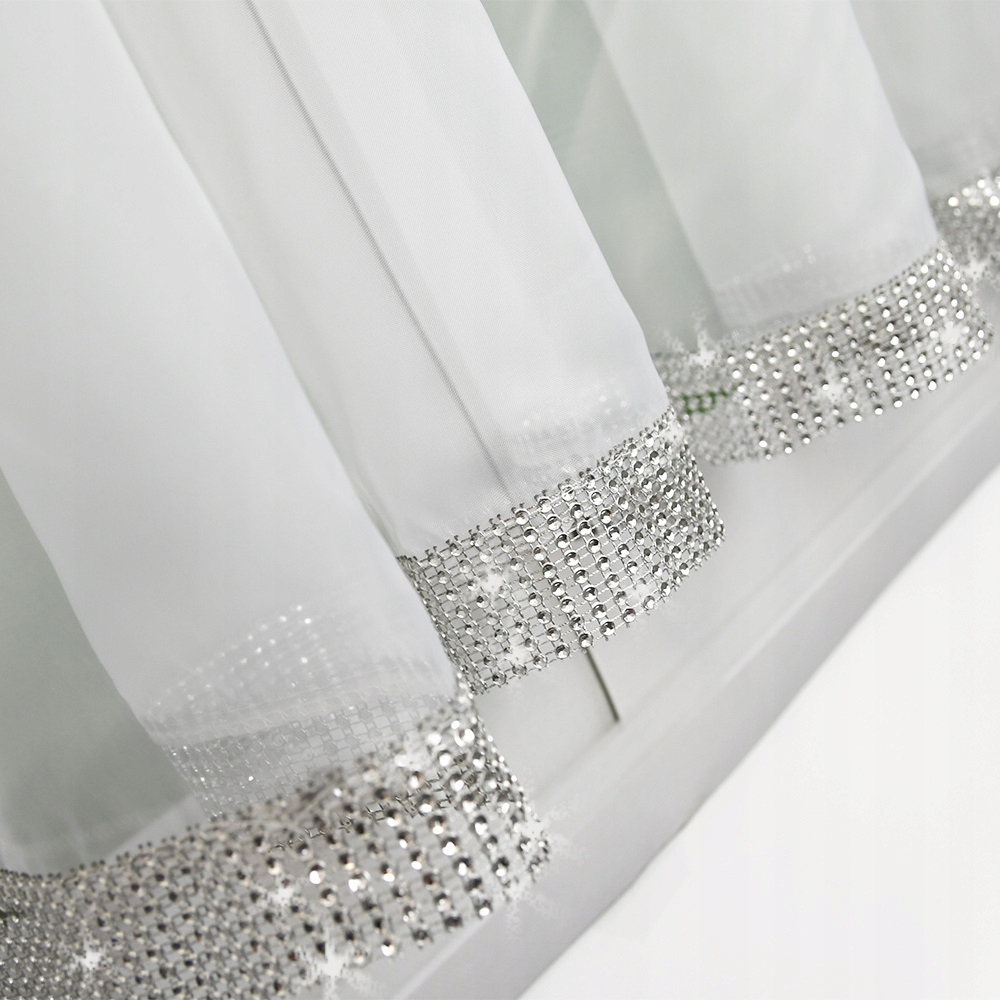 FIRANKI FIRANA GOTOWA WOAL TAŚMA CYRKONIE DIAMENTY Kod producenta GOTOWA FIRANA Z TAŚMĄ MARSZCZĄCĄ