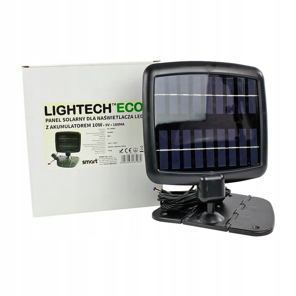 

Panel solarny do naświetlacza Led 10W Lightech