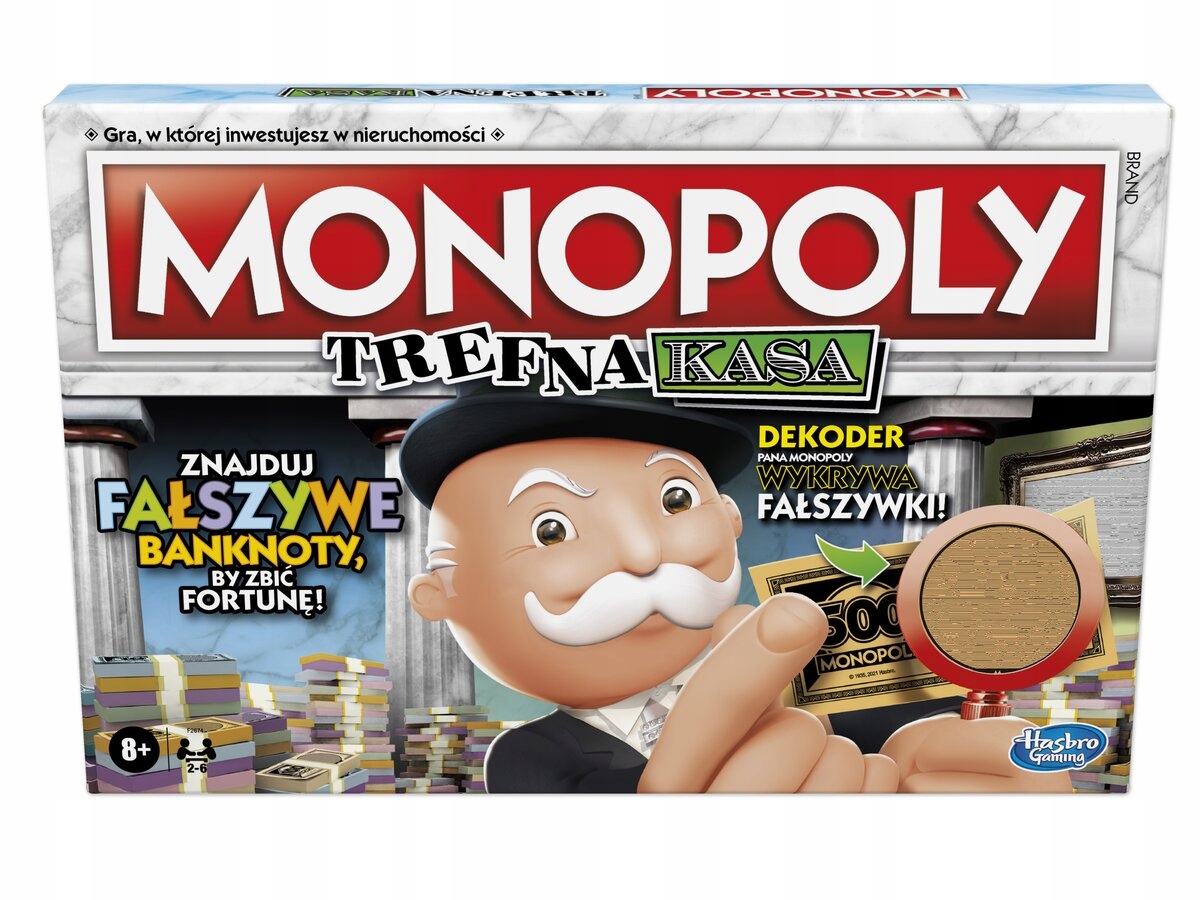

Gra Monopoly Trefna Kasa z dekoderem fałszywek