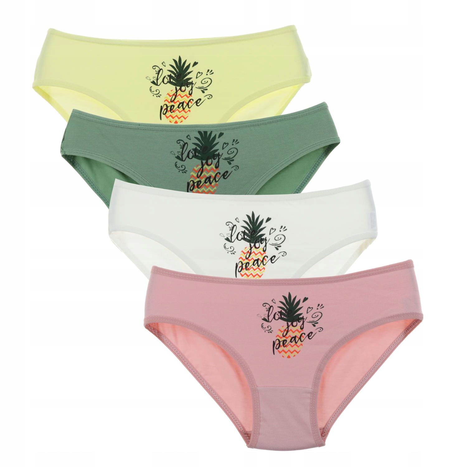 

4 X Figi majtki Dziewczęce Moraj ananas 140-146