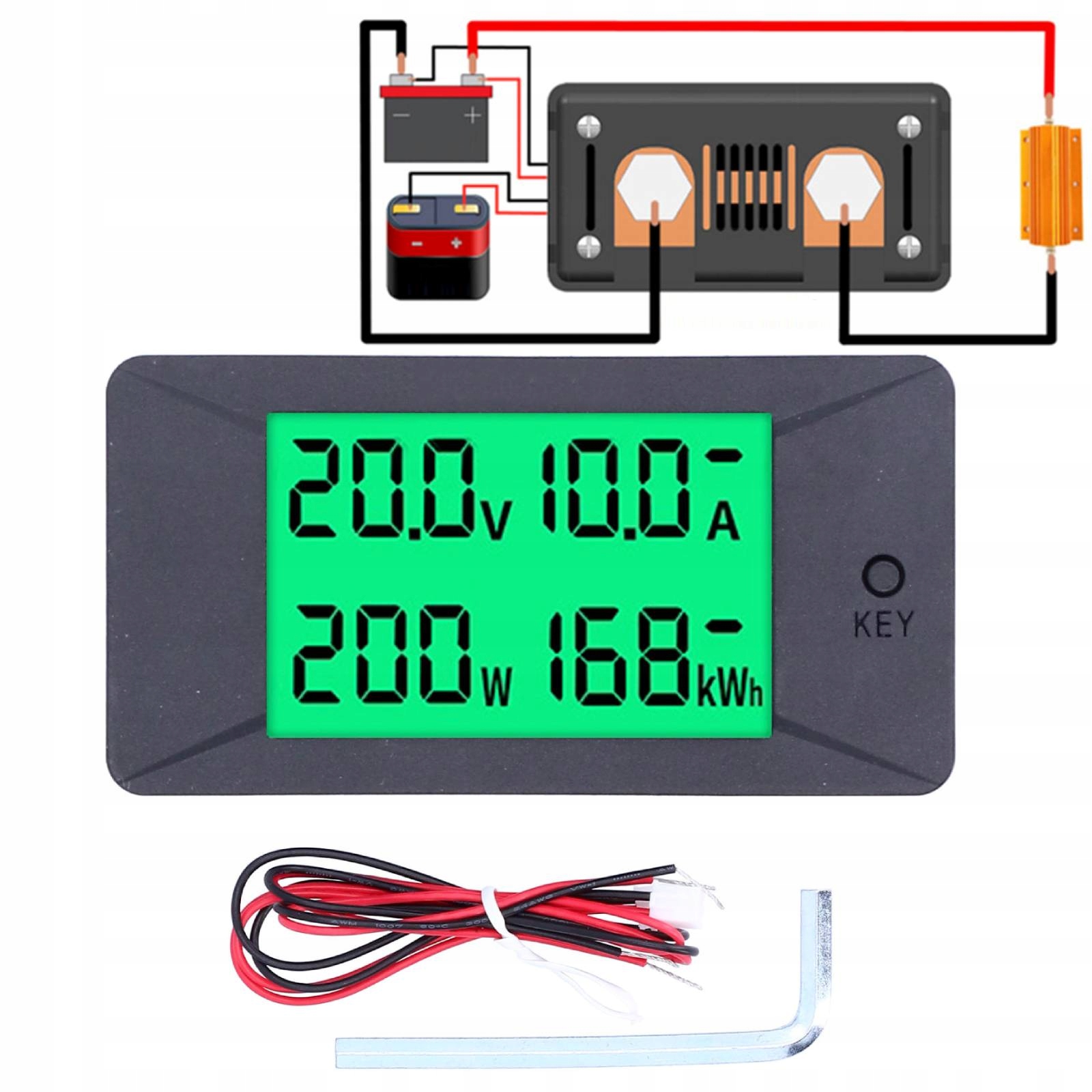 Amperometr Spacnana cyfrowy PZEM-025
