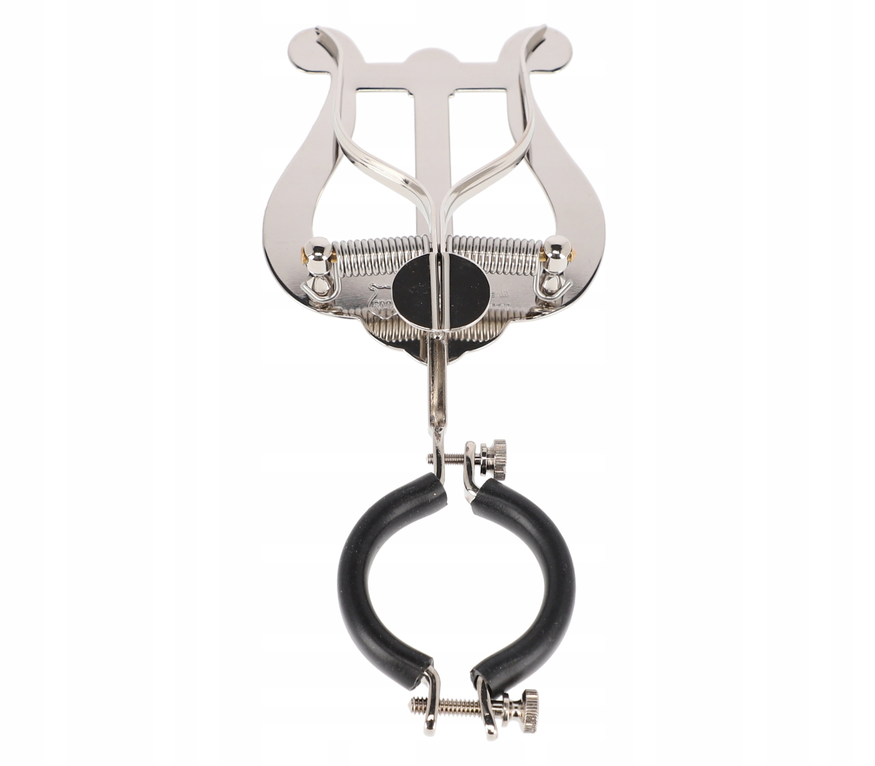 Lirka na pochodovou plochu pro klarinet Dvě páky Nikl Stříbrná Riedl 103