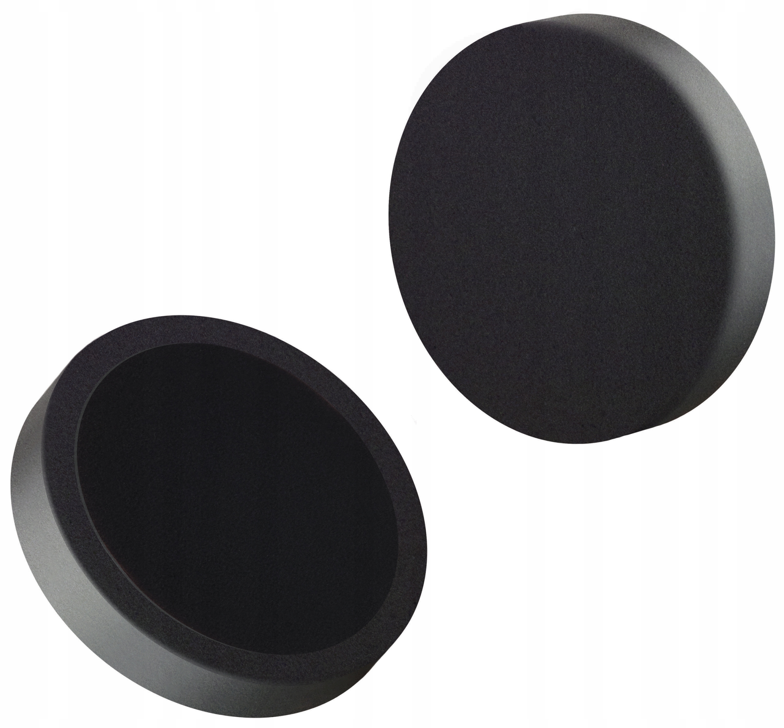 Губка для полірування BOLL на липучці 2,5 см-чорний