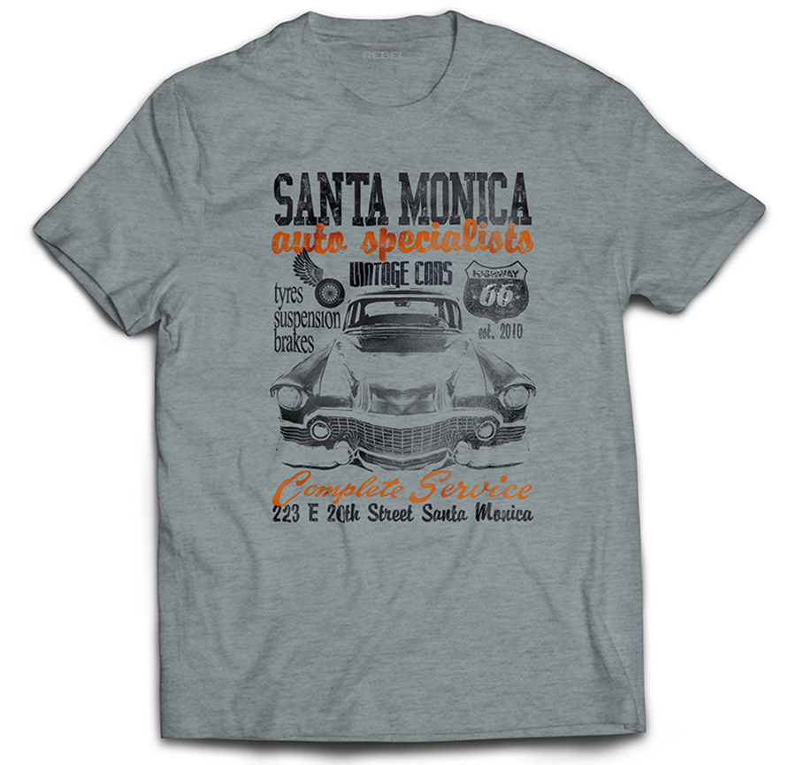

Auto Samochód car Muscle Santa Monica 4XL