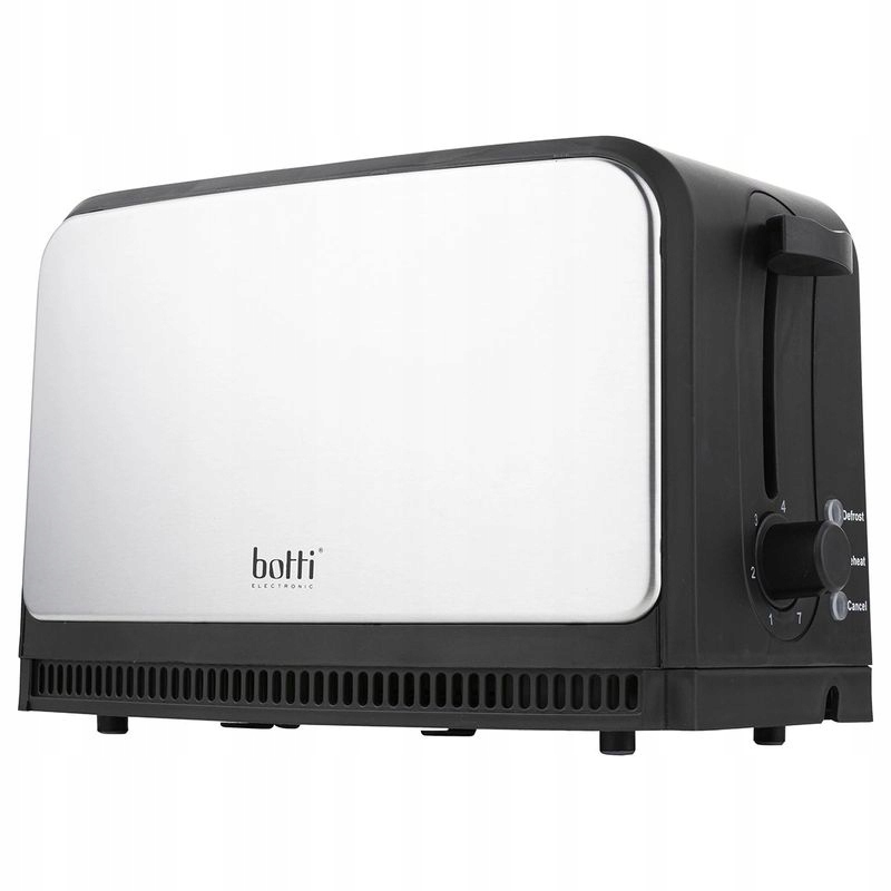 Toustovač Botti Goldi Dvouštěrbinový Sendvičovač Rozmrazování 700 W